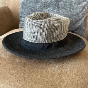 Hinge fedora felt and knit hat from Nordstroms
